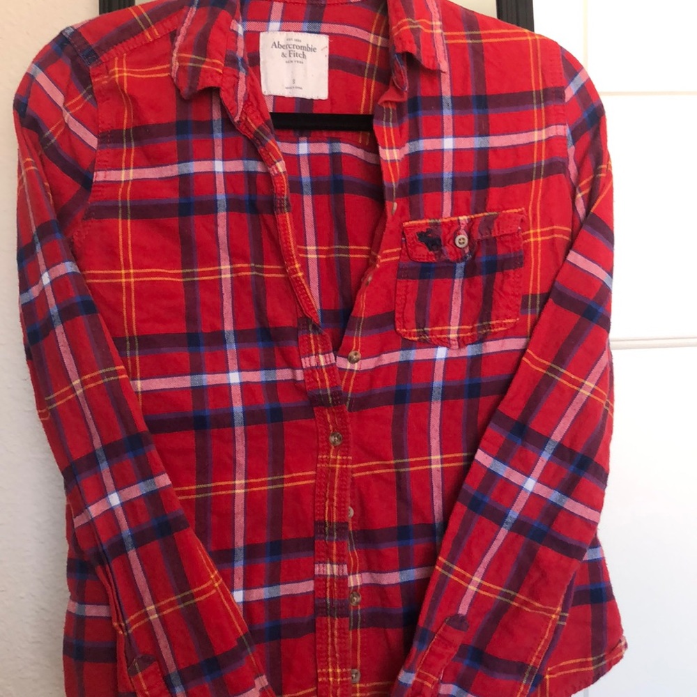 Abercrombie and Fitch Flannel long sleeve